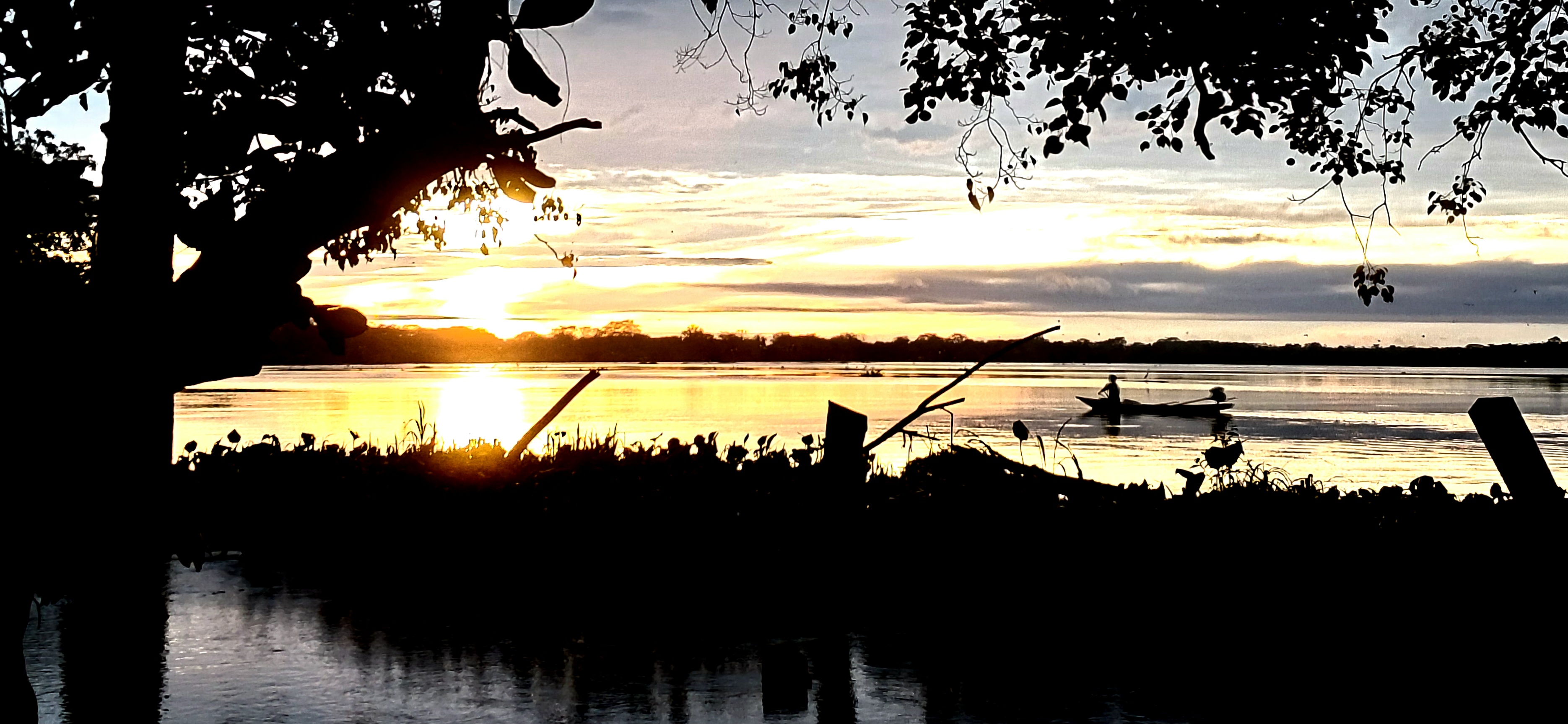 L'Ucayali au crépuscule